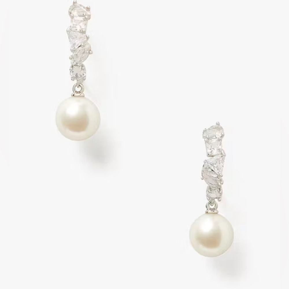 NWT Kate Spade ♠️ Happily Ever After Earrings - Picture 1 of 10